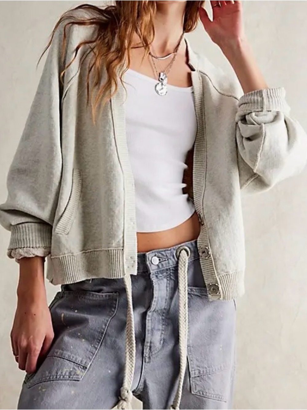NWOT We The Free Midnight Cardi